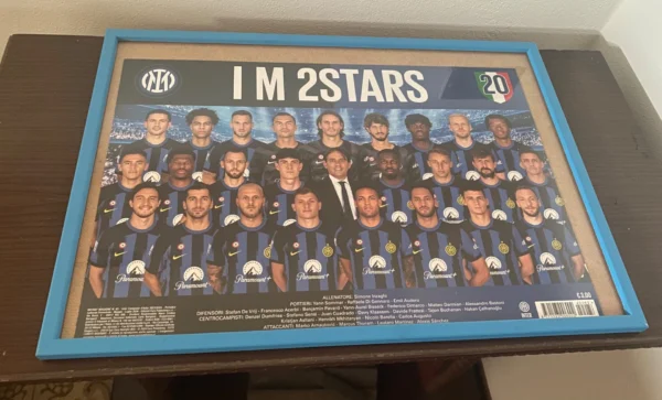 Quadretto squadra Inter Quadro gratis - Altri Collezionabili a Milano - foto 1
